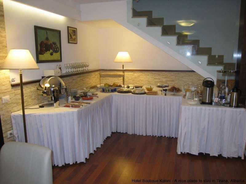 Boutique Hotel Kotoni Tirana Restaurant photo